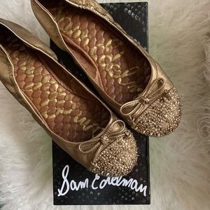 Sam Edelman Egypt Gold Beatrix Flat